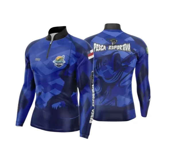 Arte Camiseta de Pesca Esportiva - 2024- 2025 - Templates Prontos