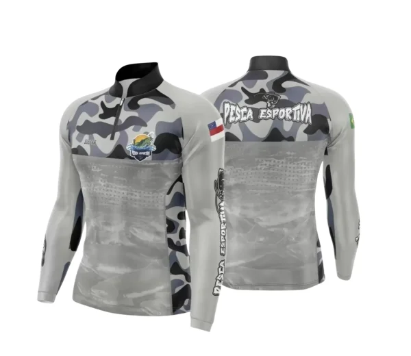 Arte Camiseta de Pesca Esportiva - 2024- 2025 - Templates Prontos