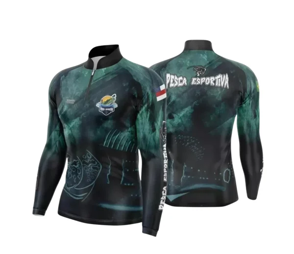 Arte Camiseta de Pesca Esportiva - 2024- 2025 - Templates Prontos