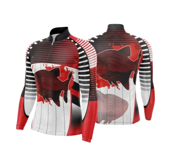 Arte Camiseta de Pesca Esportiva - 2024- 2025 - Templates Prontos