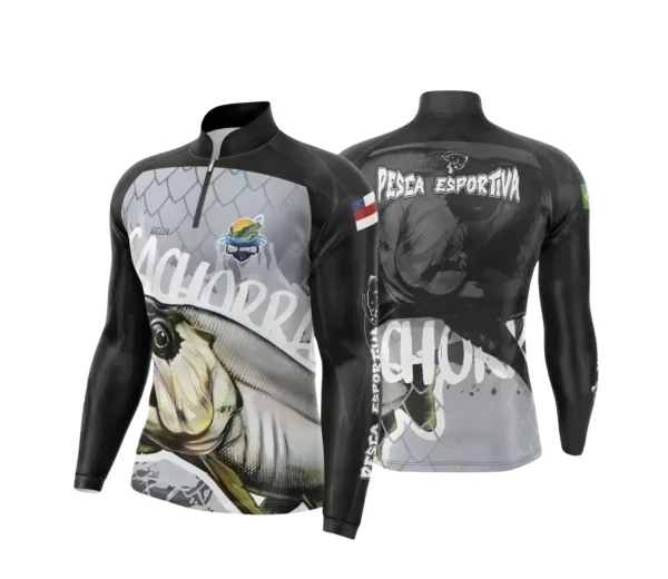 Arte Camiseta de Pesca Esportiva - 2024- 2025 - Templates Prontos