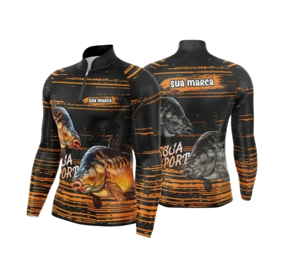 Arte Camiseta de Pesca Esportiva - 2024- 2025 - Templates Prontos