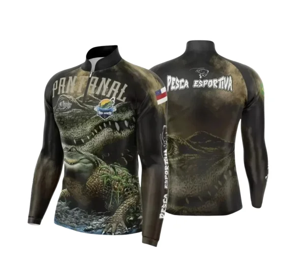 Arte Camiseta de Pesca Esportiva - 2024- 2025 - Templates Prontos