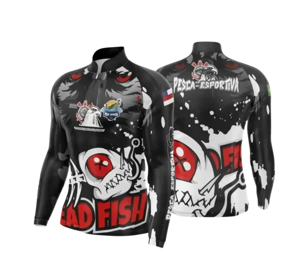 Arte Camiseta de Pesca Esportiva - 2024- 2025 - Templates Prontos