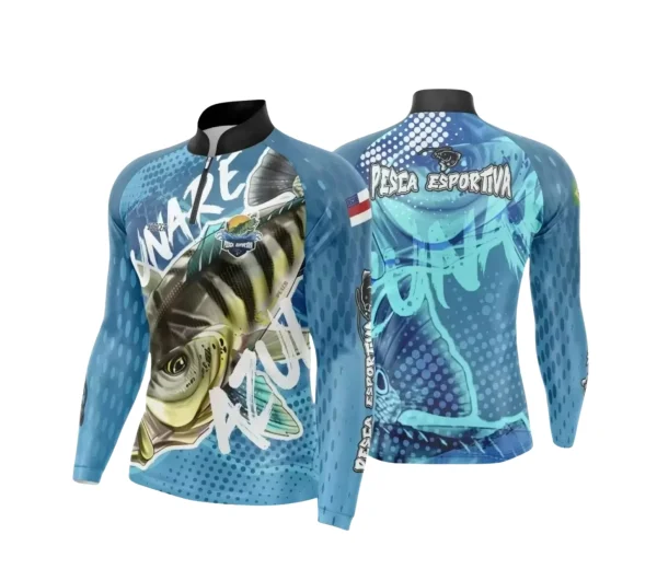 Arte Camiseta de Pesca Esportiva - 2024- 2025 - Templates Prontos