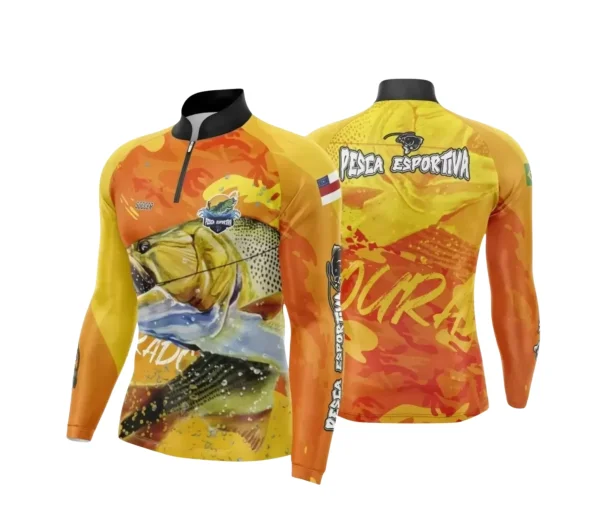Arte Camiseta de Pesca Esportiva - 2024- 2025 - Templates Prontos