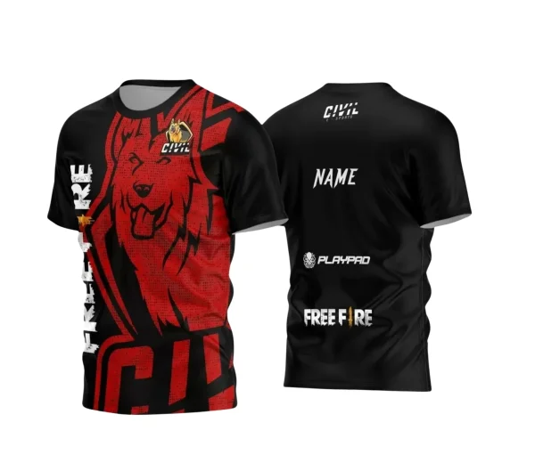 Camisa Gamer para Estampar – Download Imediato