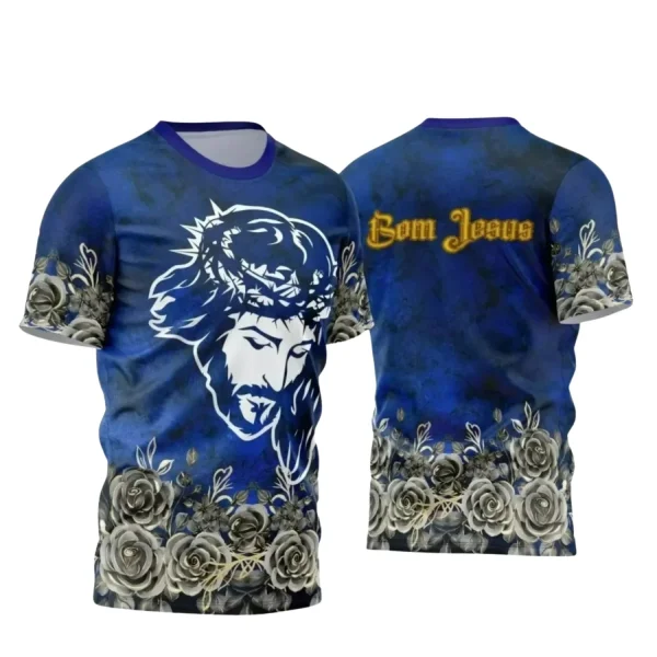 Arte Estampa Camisa Religião 2024 - Jesus Cristo