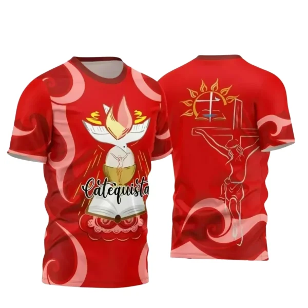 Arte Estampa - Camisa Religião - Catequista - 2024 - 2025
