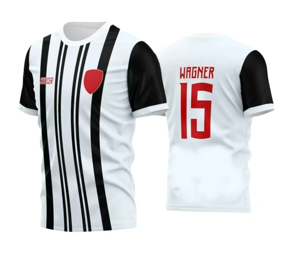 Arte Estampa Camisa Vetor - Interclasse 2024 - Jogos Internos 2024 - Time Amador - Futebol 2024