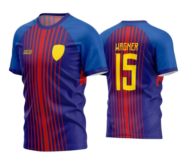 Arte Estampa Camisa Vetor - Interclasse 2024 - Jogos Internos 2024 - Time Amador - Futebol 2024