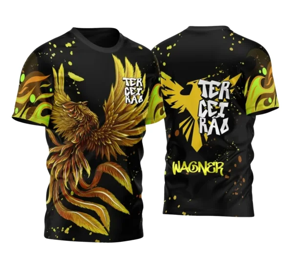 Camisa Terceirão Formandos Tema Fênix
