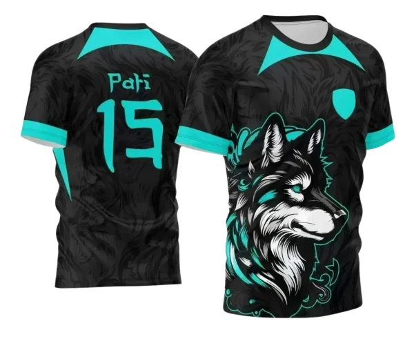 Camisa Interclasse Escolar Tema Lobo | Doces Desenhos