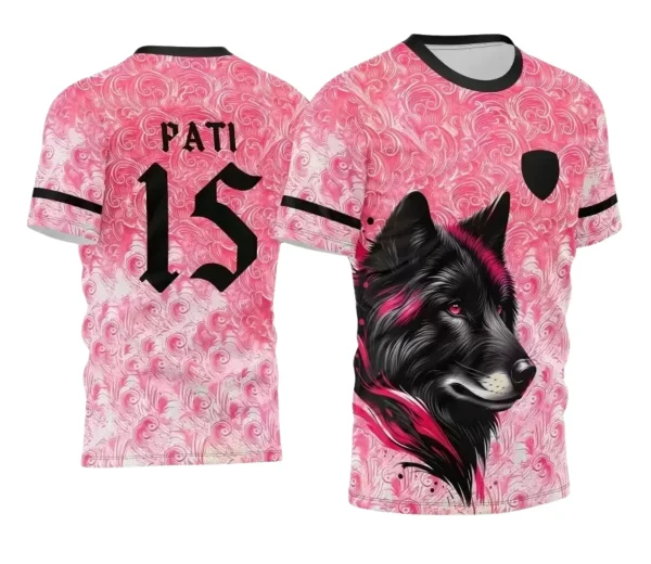 Camisa Interclasse Escolar Tema Lobo | Doces Desenhos