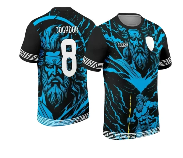 Camisa Interclasse Escolar Tema Zeus