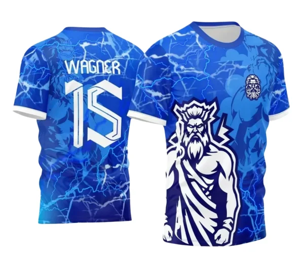 Camisa Interclasse Escolar Tema Zeus