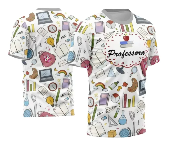 Arte Estampa - Camisa de Professora - 2024 - 2025