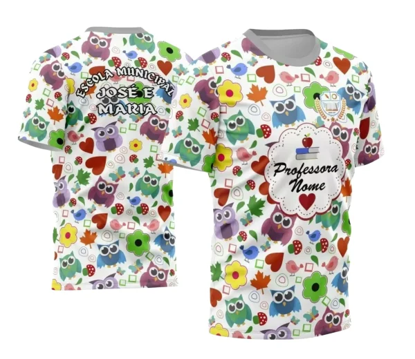 Arte Estampa - Camisa de Professora - 2024 - 2025