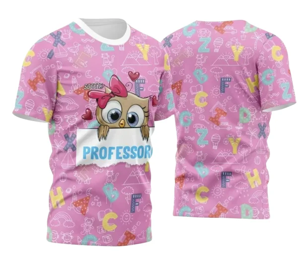 Arte Estampa - Camisa de Professora - 2024 - 2025
