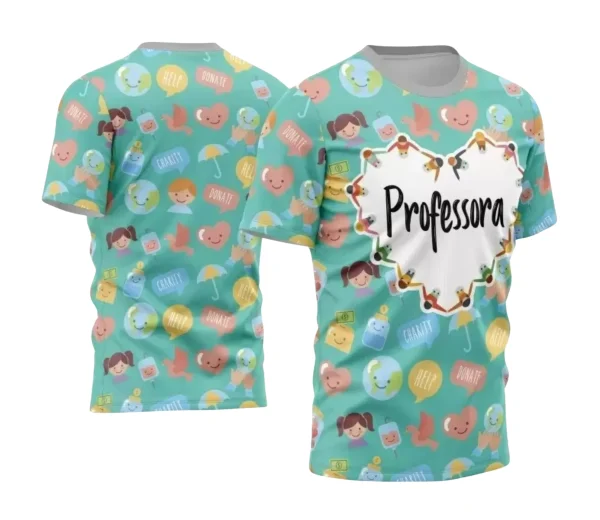 Arte Estampa - Camisa de Professora - 2024 - 2025