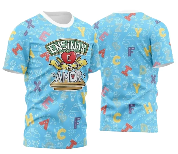 Arte Estampa - Camisa de Professora - 2024 - 2025