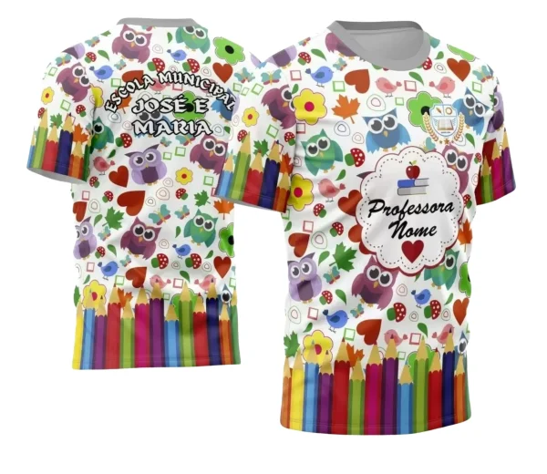 Arte Estampa - Camisa de Professora - 2024 - 2025
