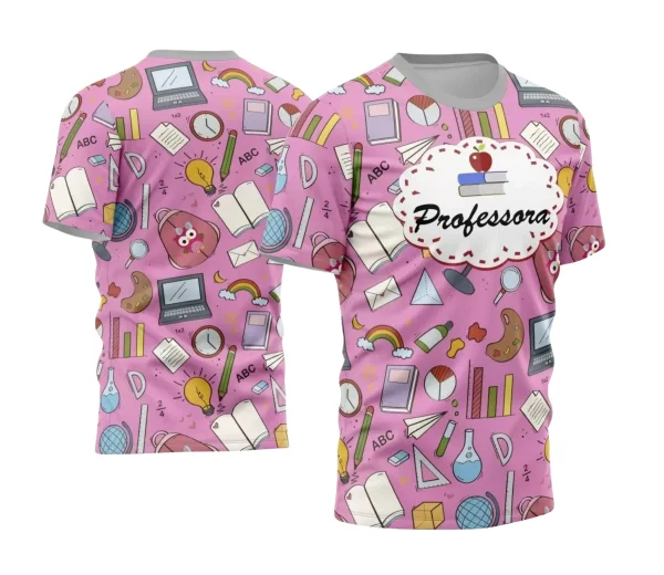 Arte Estampa - Camisa de Professora - 2024 - 2025