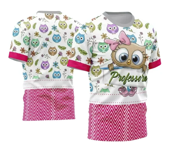Arte Estampa - Camisa de Professora - 2024 - 2025