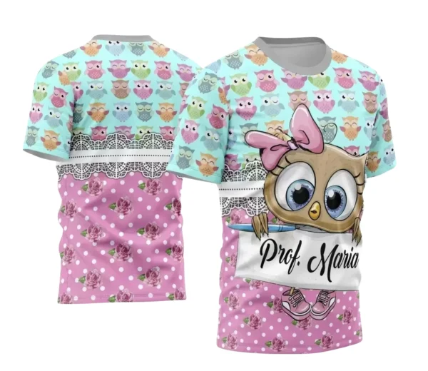 Arte Estampa - Camisa de Professora - 2024 - 2025