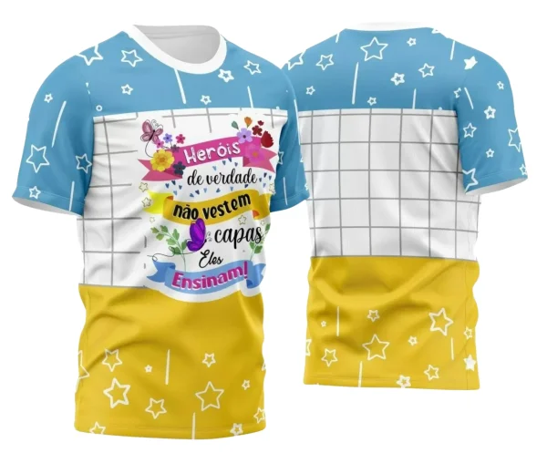 Arte Estampa - Camisa de Professora - 2024 - 2025