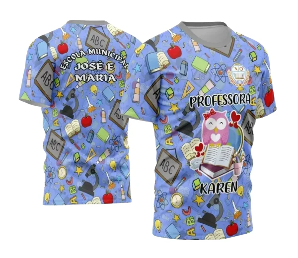 Arte Estampa - Camisa de Professora - 2024 - 2025