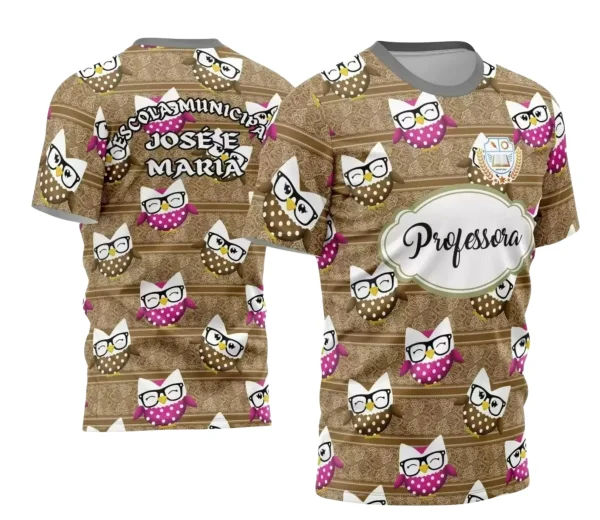 Arte Estampa - Camisa de Professora - 2024 - 2025