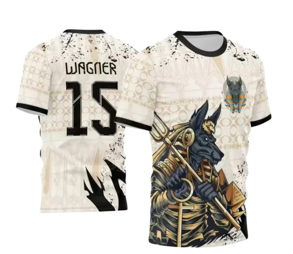 Camiseta Escolar Interclasse – Estampa Anúbis