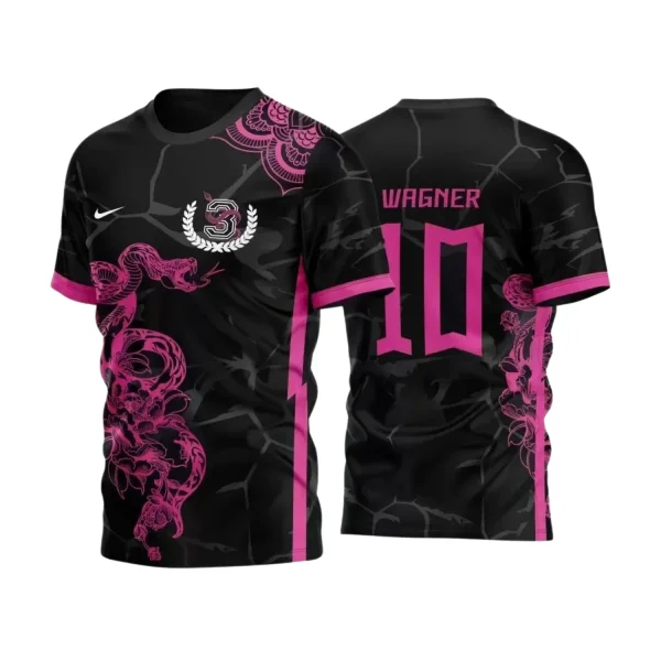 Arte Interclasse Camisa Futebol  Serpente