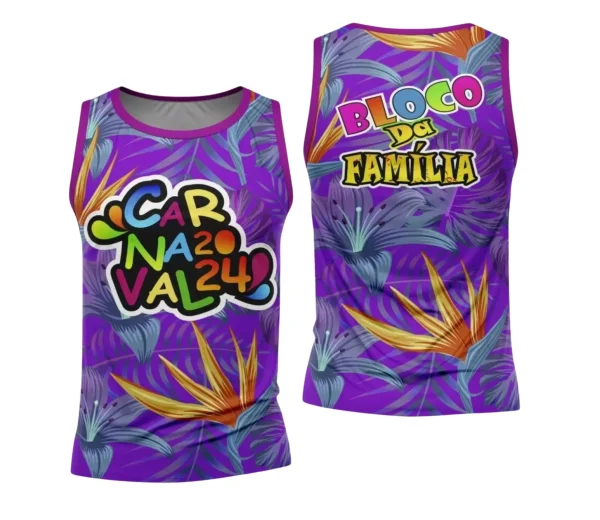 Arte Uniforme Camisa - Bloco Abadá Sublimação Carnaval 2024 - 2025