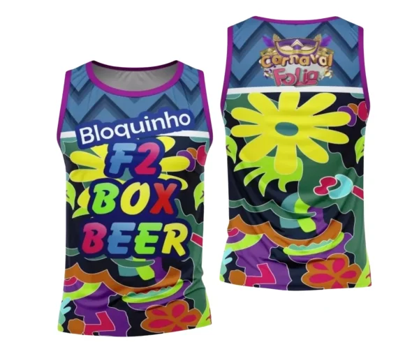 Arte Uniforme Camisa - Bloco Abadá Sublimação Carnaval 2024 - 2025