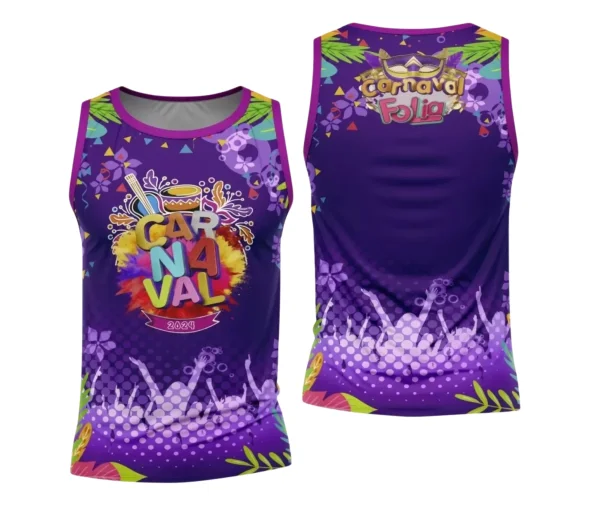 Arte Uniforme Camisa - Bloco Abadá Sublimação Carnaval 2024 - 2025