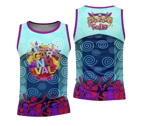 Arte Uniforme Camisa - Bloco Abadá Sublimação Carnaval 2024 - 2025