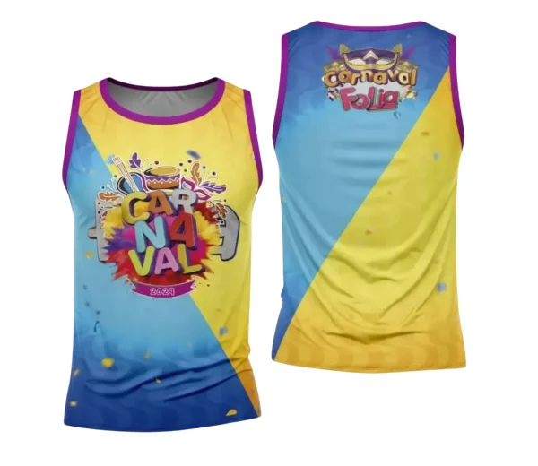 Arte Uniforme Camisa - Bloco Abadá Sublimação Carnaval 2024 - 2025