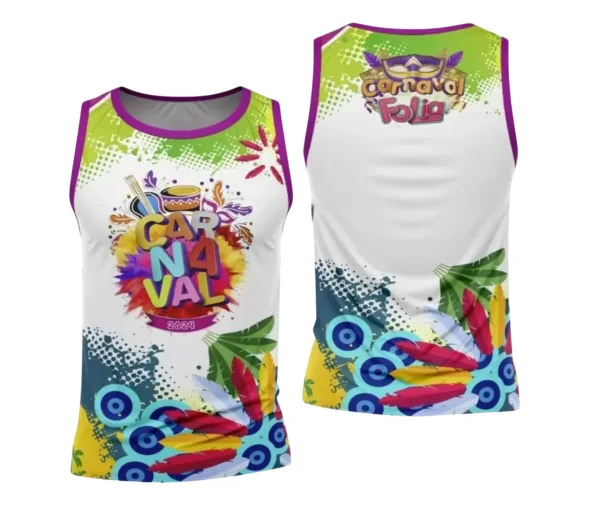 Arte Uniforme Camisa - Bloco Abadá Sublimação Carnaval 2024 - 2025