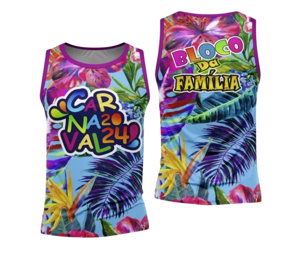 Arte Uniforme Camisa - Bloco Abadá Sublimação Carnaval 2024 - 2025