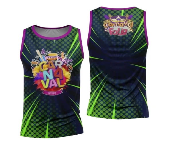 Arte Uniforme Camisa - Bloco Abadá Sublimação Carnaval 2024 - 2025