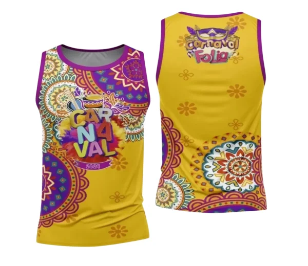 Arte Uniforme Camisa - Bloco Abadá Sublimação Carnaval 2024 - 2025