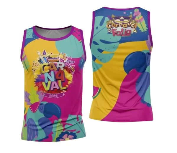 Arte Uniforme Camisa - Bloco Abadá Sublimação Carnaval 2024 - 2025