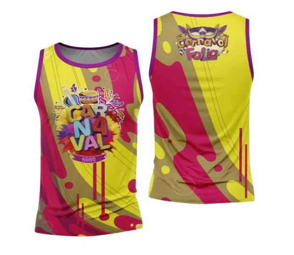 Arte Uniforme Camisa - Bloco Abadá Sublimação Carnaval 2024 - 2025