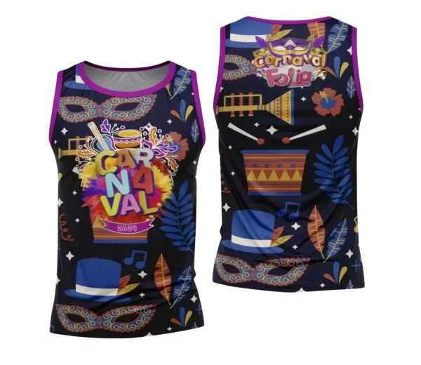 Arte Uniforme Camisa - Bloco Abadá Sublimação Carnaval 2024 - 2025