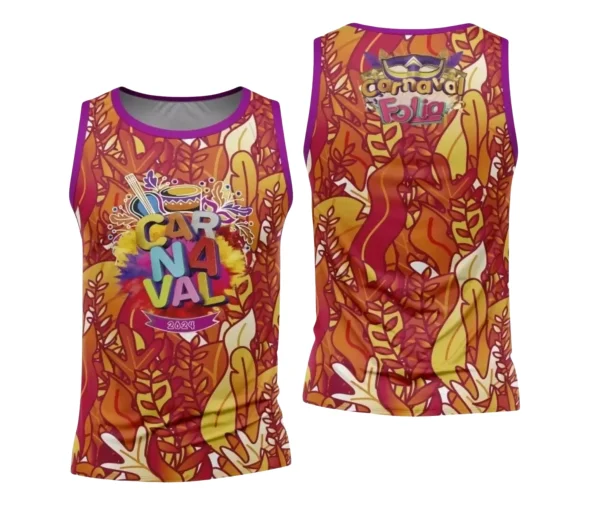 Arte Uniforme Camisa - Bloco Abadá Sublimação Carnaval 2024 - 2025