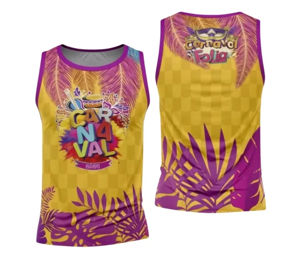 Arte Uniforme Camisa - Bloco Abadá Sublimação Carnaval 2024 - 2025