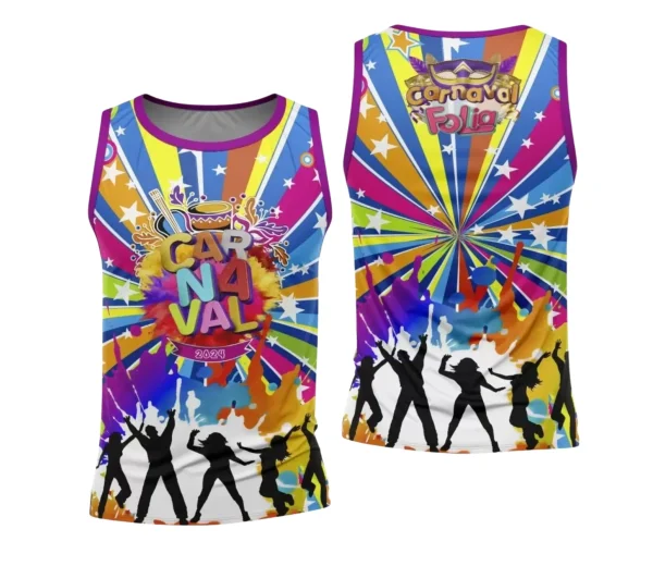 Arte Uniforme Camisa - Bloco Abadá Sublimação Carnaval 2024 - 2025