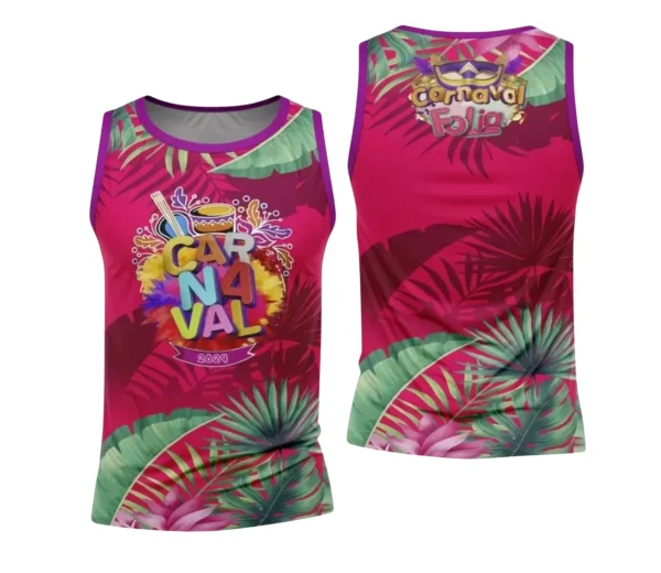 Arte Uniforme Camisa - Bloco Abadá Sublimação Carnaval 2024 - 2025